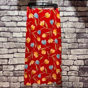 Harolds Red, Green, Blue & Yellow Skirt Size 14